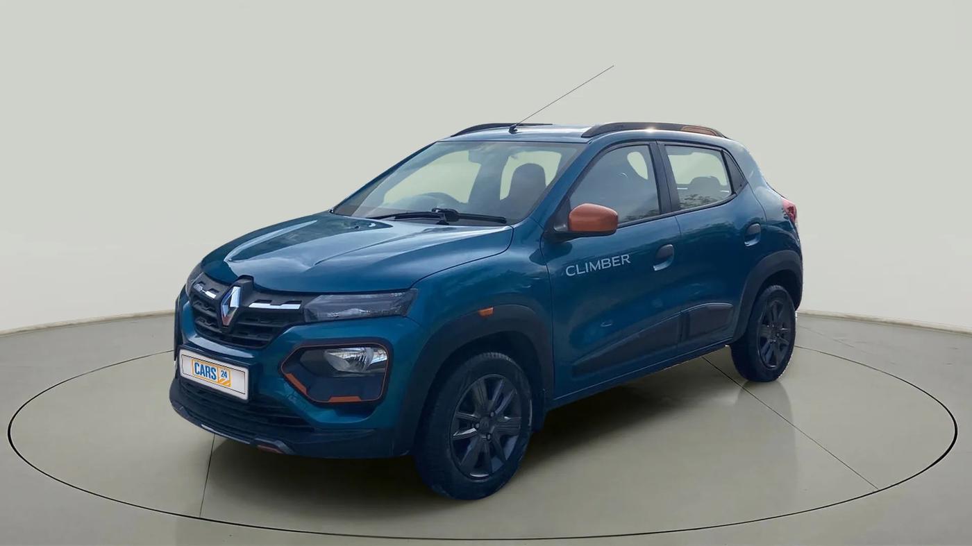 2021 Renault Kwid CLIMBER 1.0 AMT (O), Petrol, Automatic, 21,755 km, Left Front Diagonal