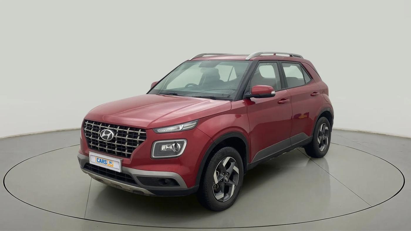 2020 Hyundai VENUE SX 1.0 TURBO, Petrol, Manual, 26,837 km, Left Front Diagonal