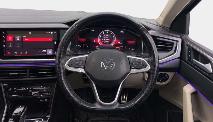 2022 Volkswagen VIRTUS GT PLUS TSI 1.5 EVO DSG, Petrol, Automatic, 27,610 km, Steering Wheel Close Up