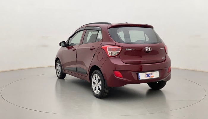 2015 Hyundai Grand i10 SPORTZ 1.2 KAPPA VTVT, Petrol, Manual, 59,614 km, Left Back Diagonal