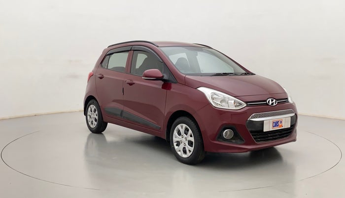 2015 Hyundai Grand i10 SPORTZ 1.2 KAPPA VTVT, Petrol, Manual, 59,614 km, Right Front Diagonal