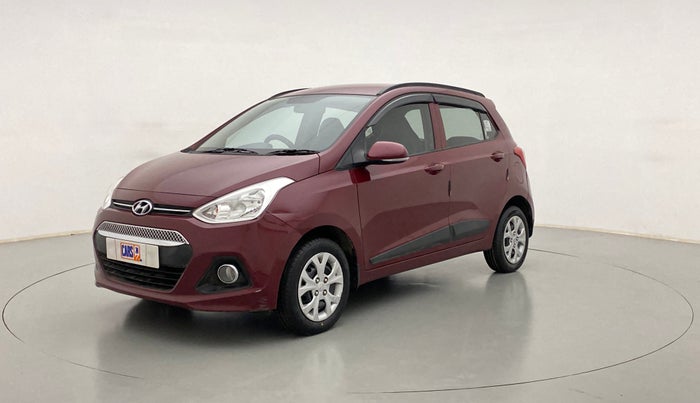 2015 Hyundai Grand i10 SPORTZ 1.2 KAPPA VTVT, Petrol, Manual, 59,614 km, Left Front Diagonal