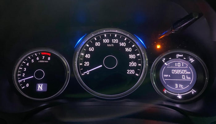 2017 Honda City 1.5L I-VTEC ZX CVT, Petrol, Automatic, 58,687 km, Odometer Image