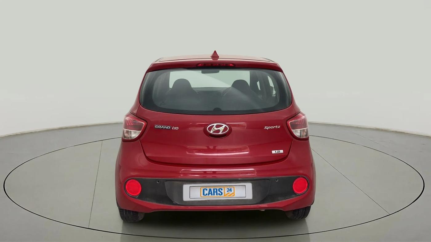 2017 Hyundai Grand i10 SPORTZ 1.2 KAPPA VTVT, Petrol, Manual, 28,514 km, Back/Rear