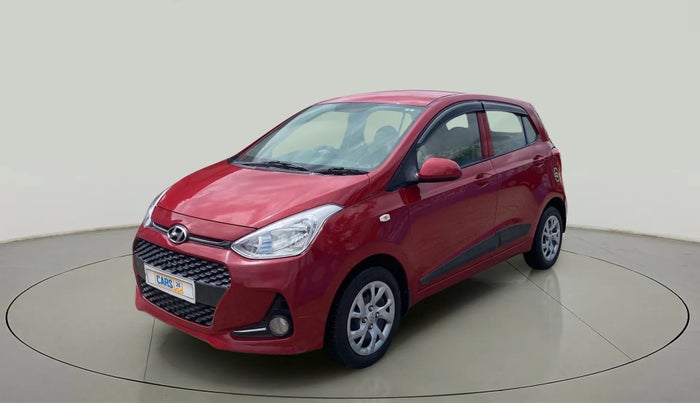 2017 Hyundai Grand i10 SPORTZ 1.2 KAPPA VTVT, Petrol, Manual, 28,514 km, Left Front Diagonal