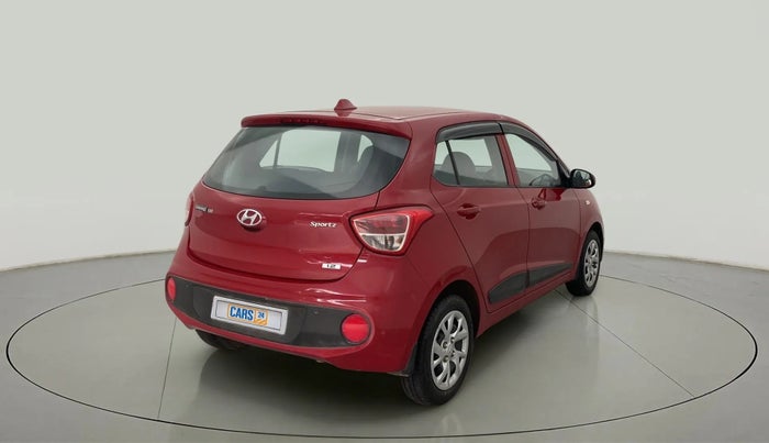 2017 Hyundai Grand i10 SPORTZ 1.2 KAPPA VTVT, Petrol, Manual, 28,514 km, Right Back Diagonal