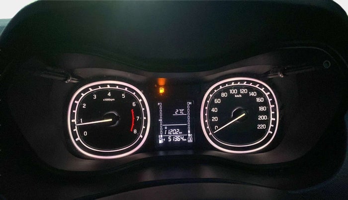 2020 Maruti Vitara Brezza ZXI PLUS, Petrol, Manual, 52,096 km, Odometer Image