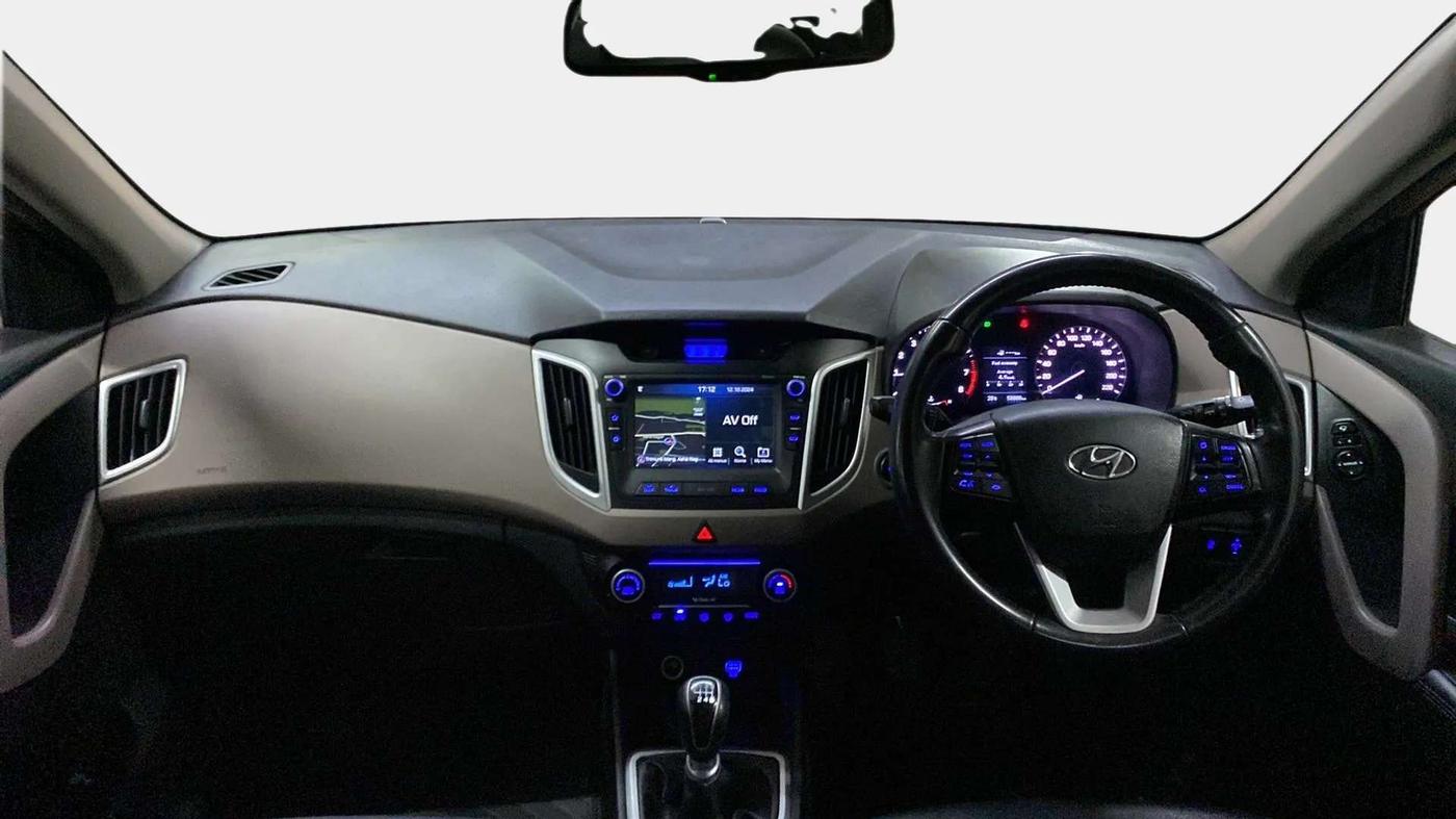 2018 Hyundai Creta SX (O) 1.6 PETROL, Petrol, Manual, 58,989 km, Dashboard
