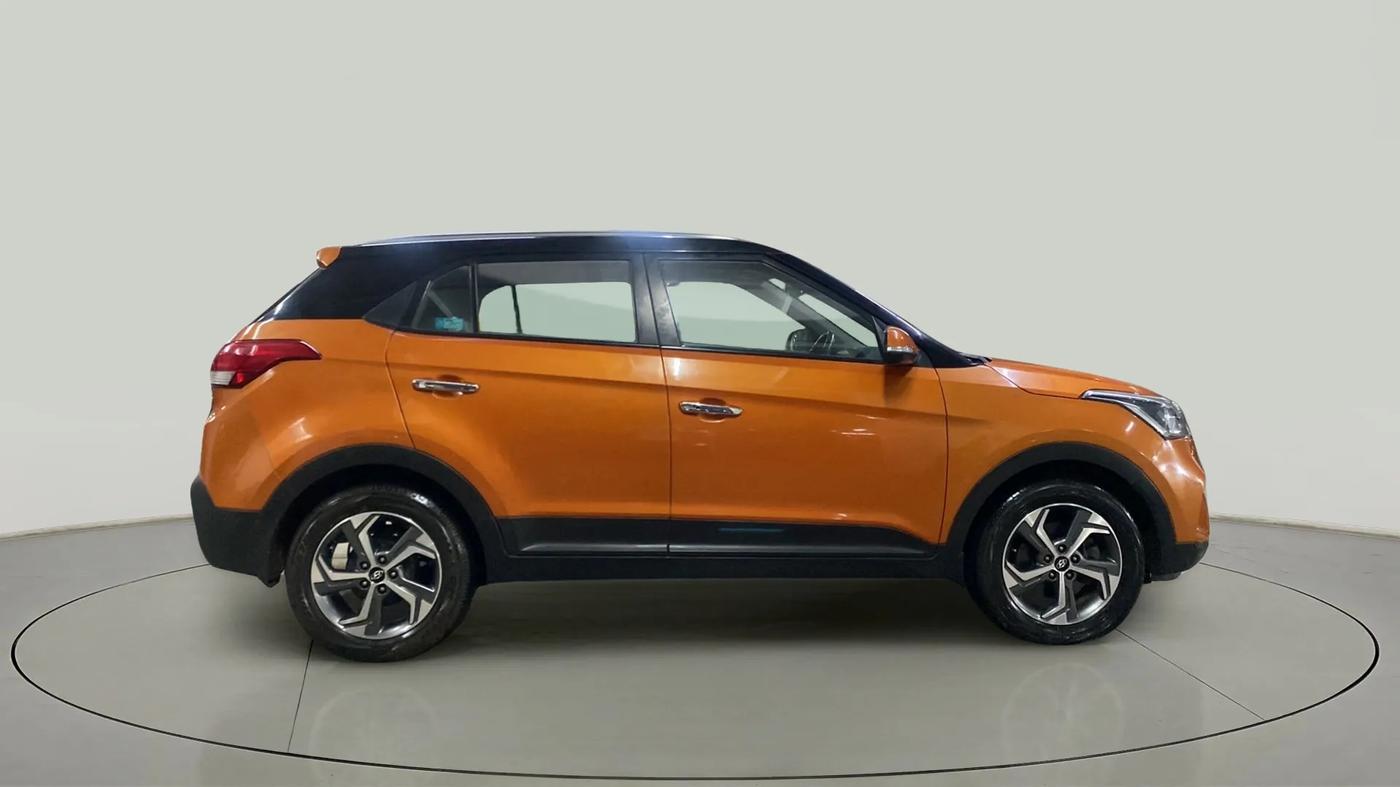 2018 Hyundai Creta SX (O) 1.6 PETROL, Petrol, Manual, 58,989 km, Right Side View