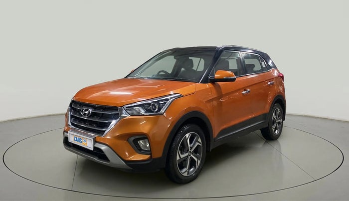 2018 Hyundai Creta SX (O) 1.6 PETROL, Petrol, Manual, 58,989 km, Left Front Diagonal