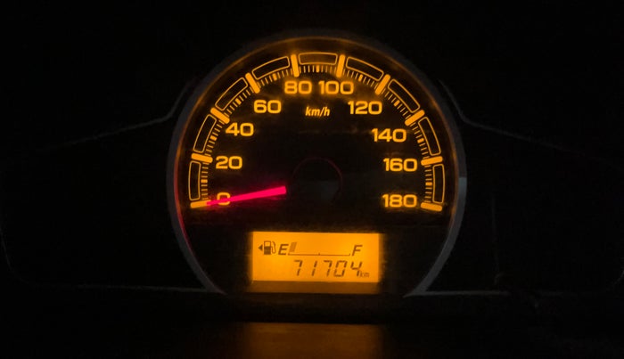 2021 Maruti Alto VXI, CNG, Manual, 71,690 km, Odometer Image