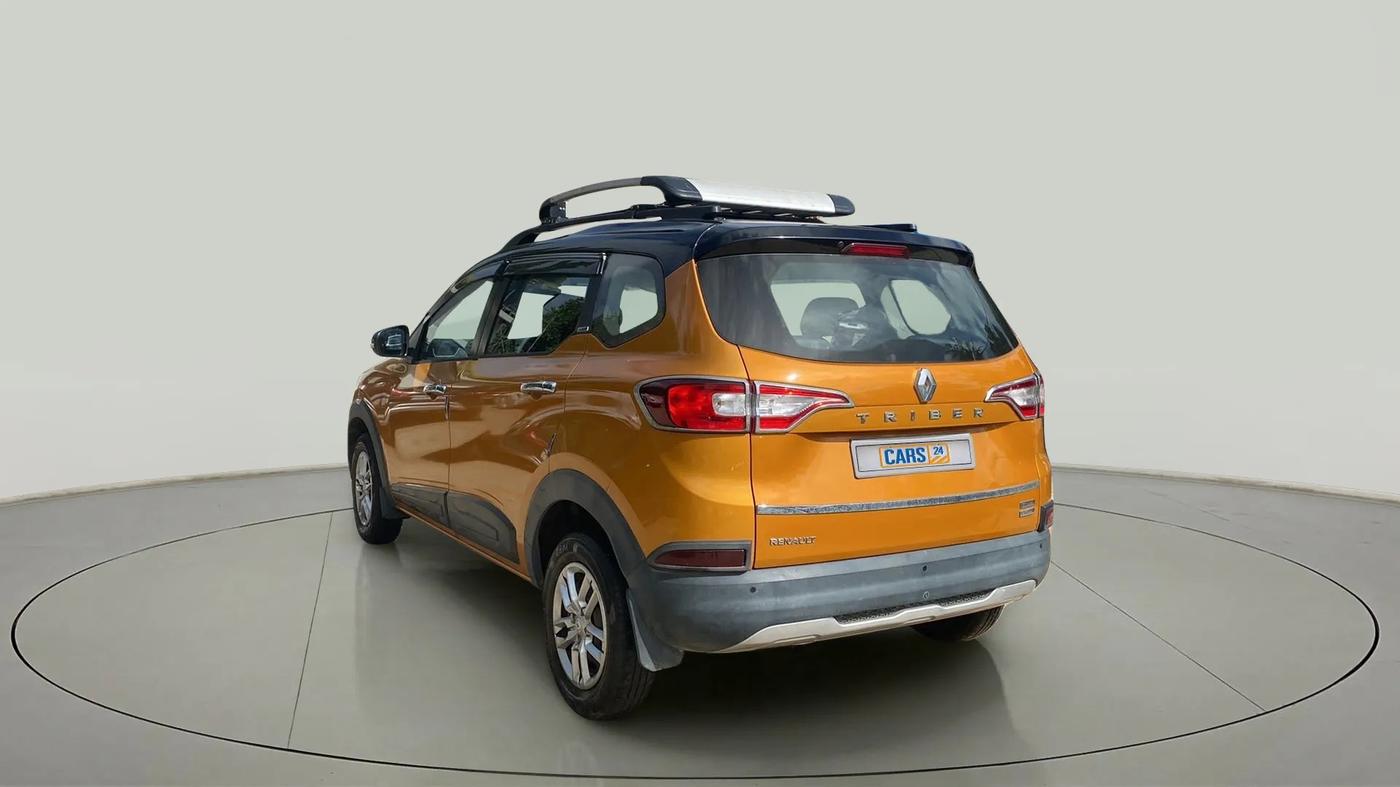 2020 Renault TRIBER RXT AMT, Petrol, Automatic, 27,961 km, Left Back Diagonal