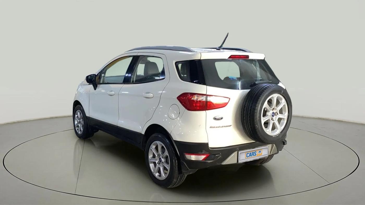 2019 Ford Ecosport TITANIUM 1.5L PETROL AT, Petrol, Automatic, 37,529 km, Left Back Diagonal