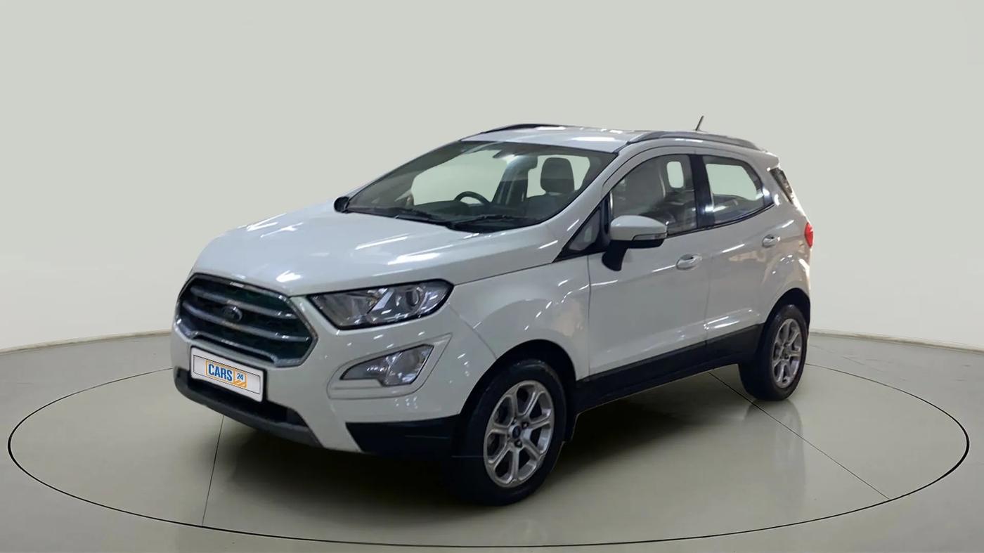 2019 Ford Ecosport TITANIUM 1.5L PETROL AT, Petrol, Automatic, 37,529 km, Left Front Diagonal