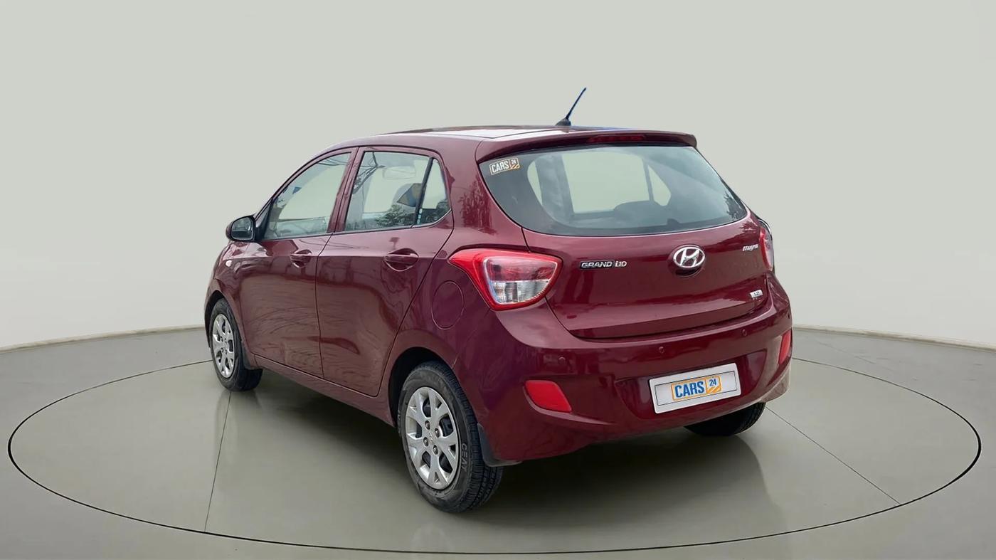 2014 Hyundai Grand i10 MAGNA 1.2 KAPPA VTVT, Petrol, Manual, 48,500 km, Left Back Diagonal