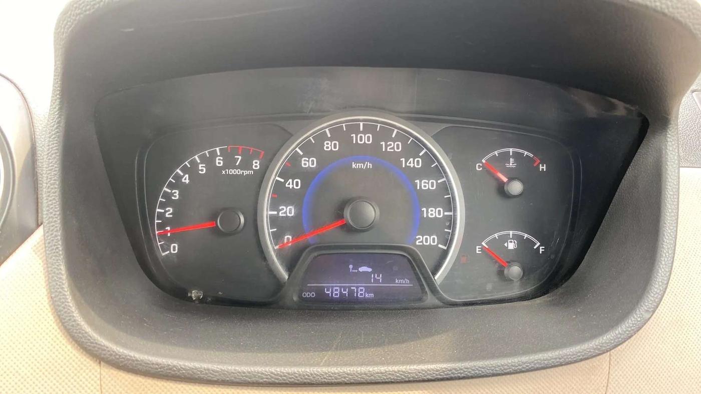 2014 Hyundai Grand i10 MAGNA 1.2 KAPPA VTVT, Petrol, Manual, 48,500 km, Air Conditioner