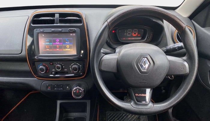 2018 Renault Kwid CLIMBER 1.0 AMT, Petrol, Automatic, 52,191 km, Steering Wheel Close Up