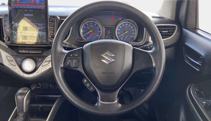 2017 Maruti Baleno DELTA CVT PETROL 1.2, Petrol, Automatic, 80,512 km, Steering Wheel Close Up