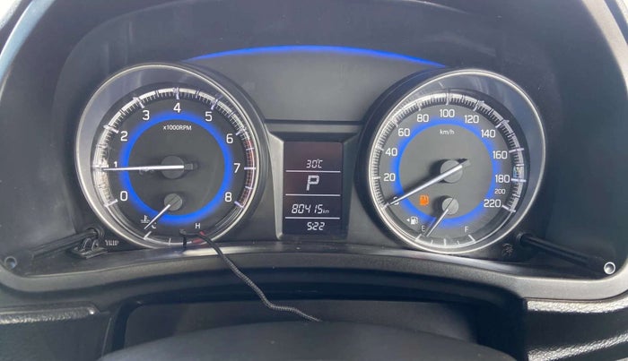 2017 Maruti Baleno DELTA CVT PETROL 1.2, Petrol, Automatic, 80,512 km, Odometer Image