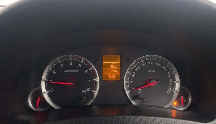 2014 Maruti Swift VXI, Petrol, Manual, 45,489 km, Odometer Image