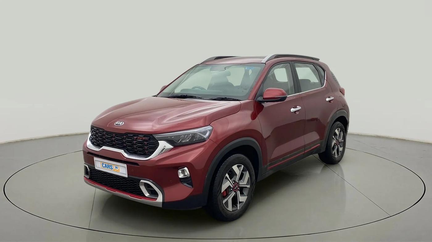 2021 KIA SONET GTX PLUS 1.5, Diesel, Manual, 29,649 km, Left Front Diagonal