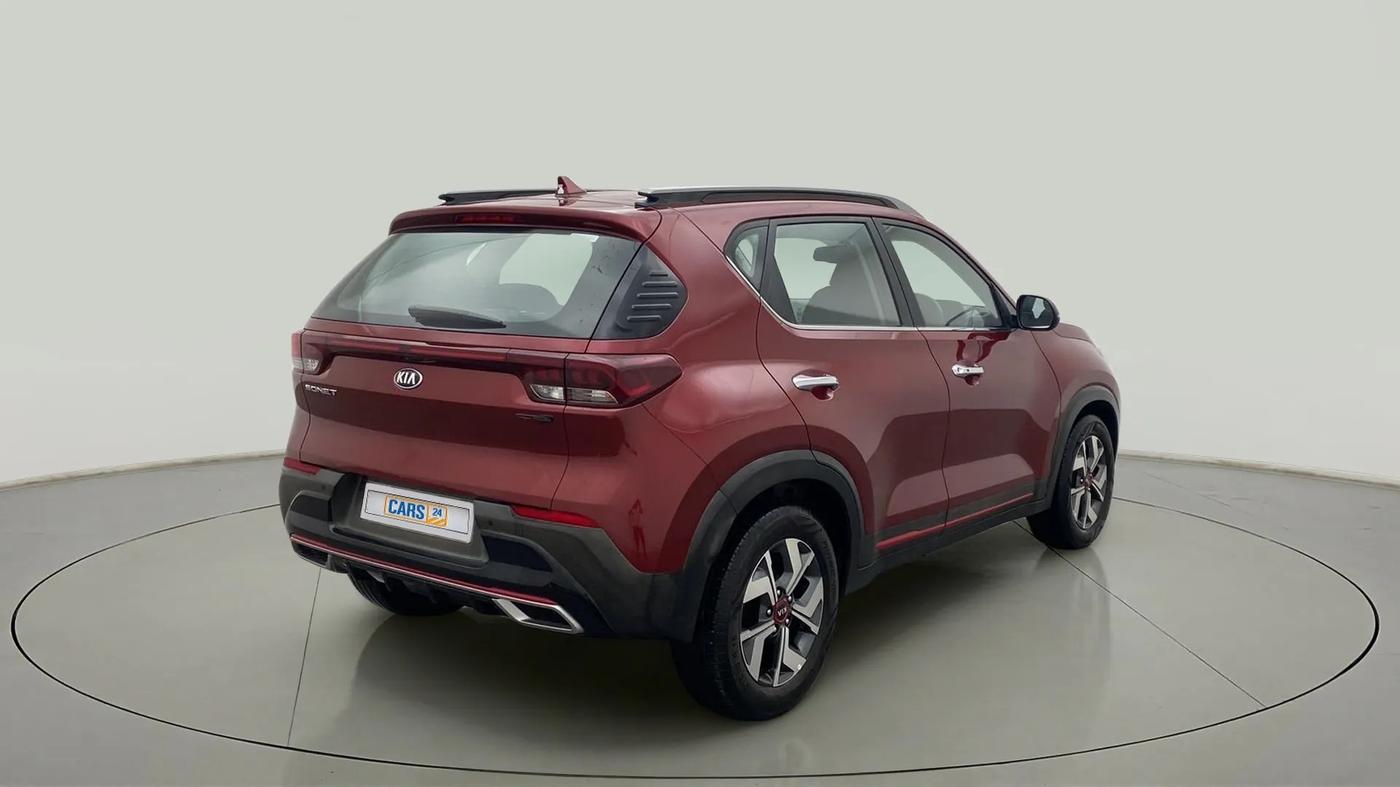 2021 KIA SONET GTX PLUS 1.5, Diesel, Manual, 29,649 km, Right Back Diagonal