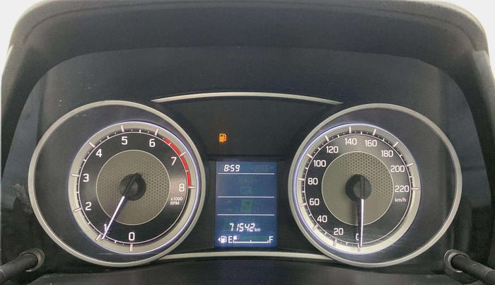 2018 Maruti Dzire VXI, Petrol, Manual, 71,920 km, Odometer Image