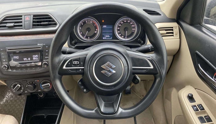 2018 Maruti Dzire VXI, Petrol, Manual, 71,920 km, Steering Wheel Close Up