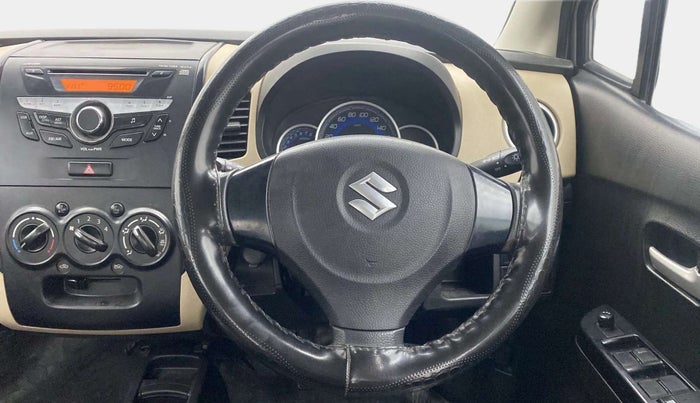 2018 Maruti Wagon R 1.0 VXI, Petrol, Manual, 37,618 km, Steering Wheel Close Up