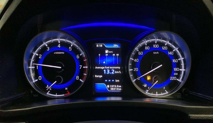 2019 Toyota Glanza G, Petrol, Manual, 38,536 km, Odometer Image