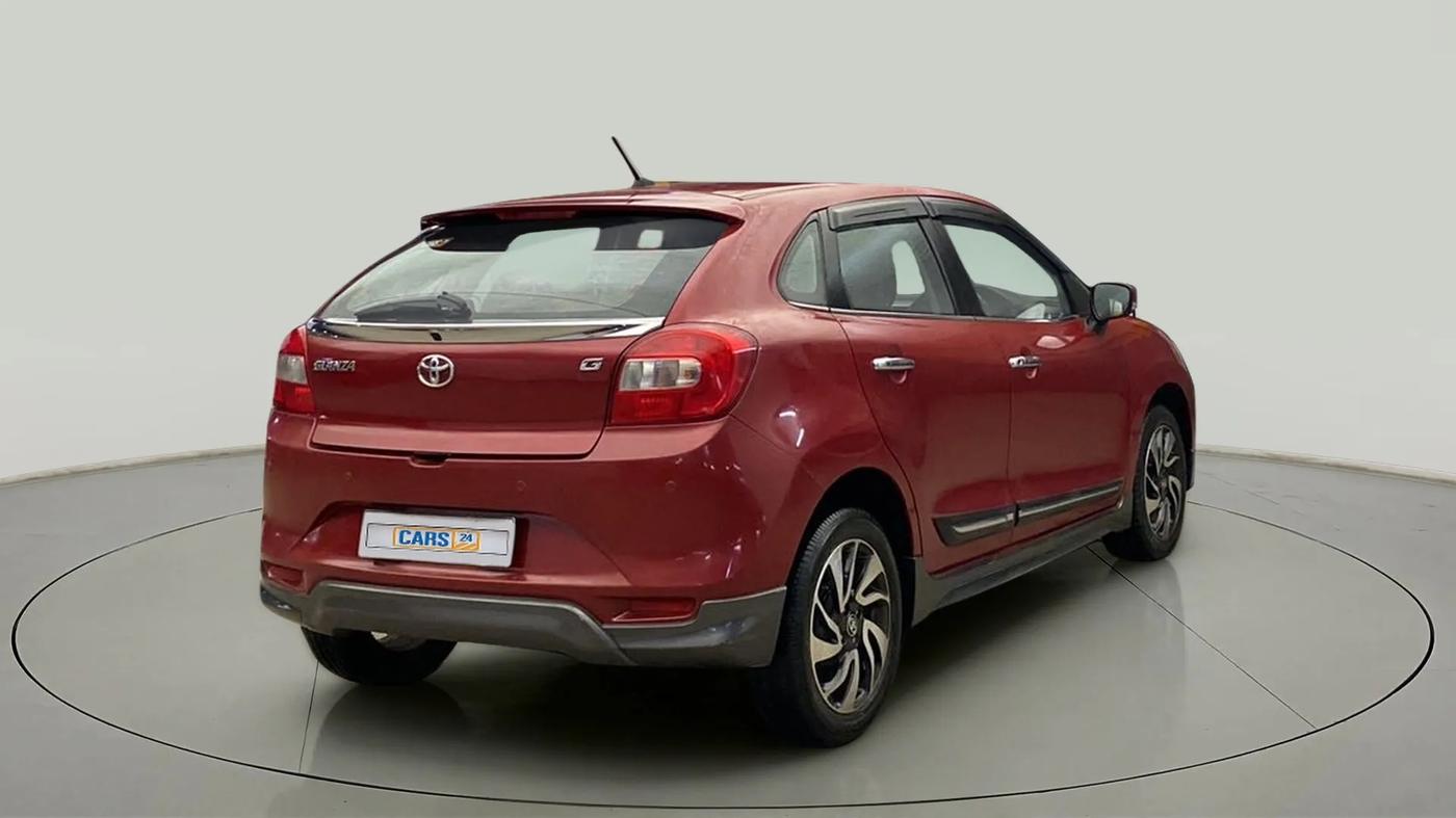 2019 Toyota Glanza G, Petrol, Manual, 38,536 km, Right Back Diagonal