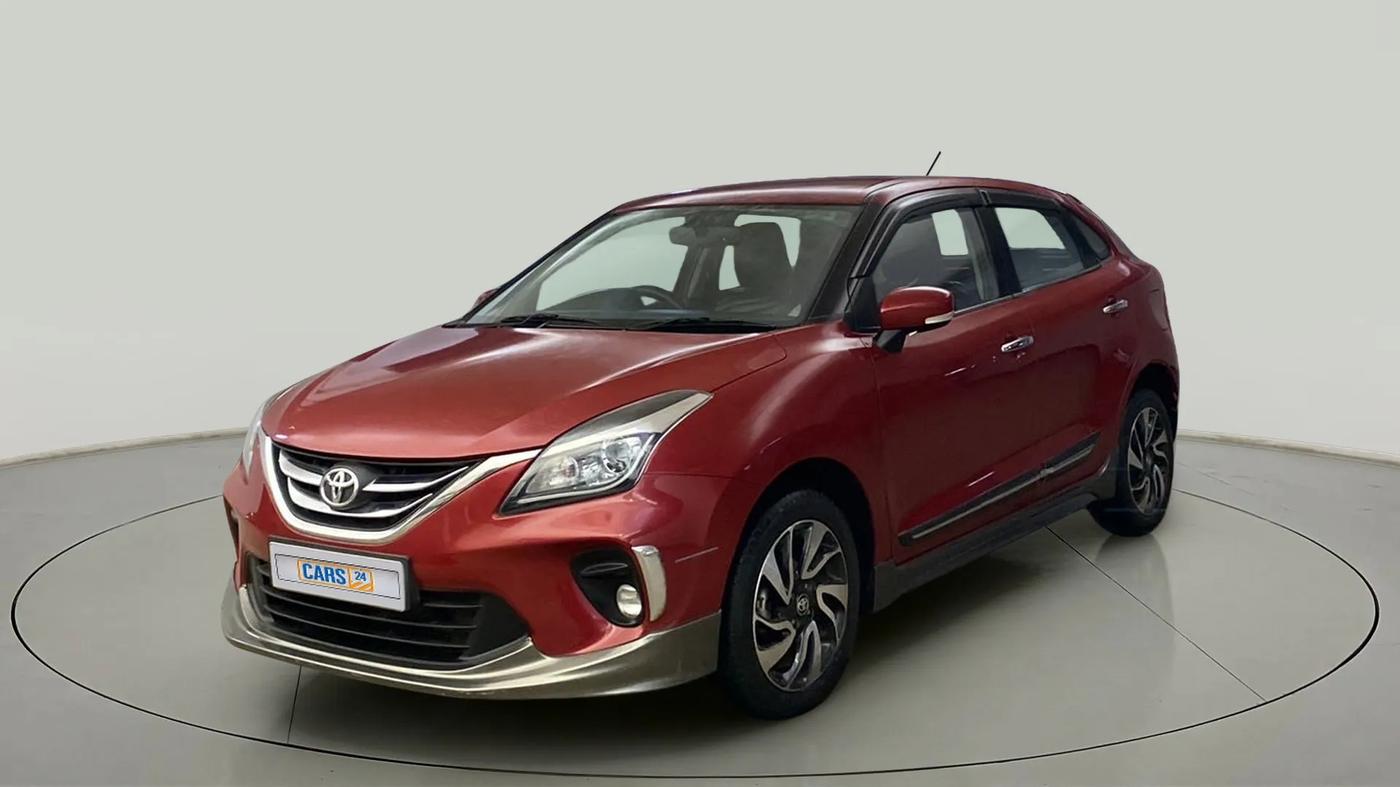 2019 Toyota Glanza G, Petrol, Manual, 38,536 km, Left Front Diagonal