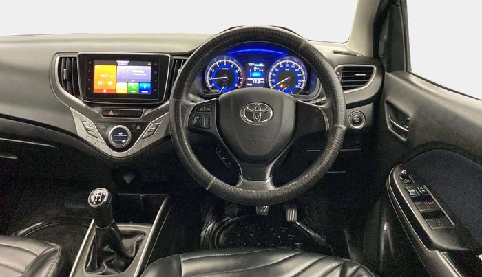 2019 Toyota Glanza G, Petrol, Manual, 38,536 km, Steering Wheel Close Up