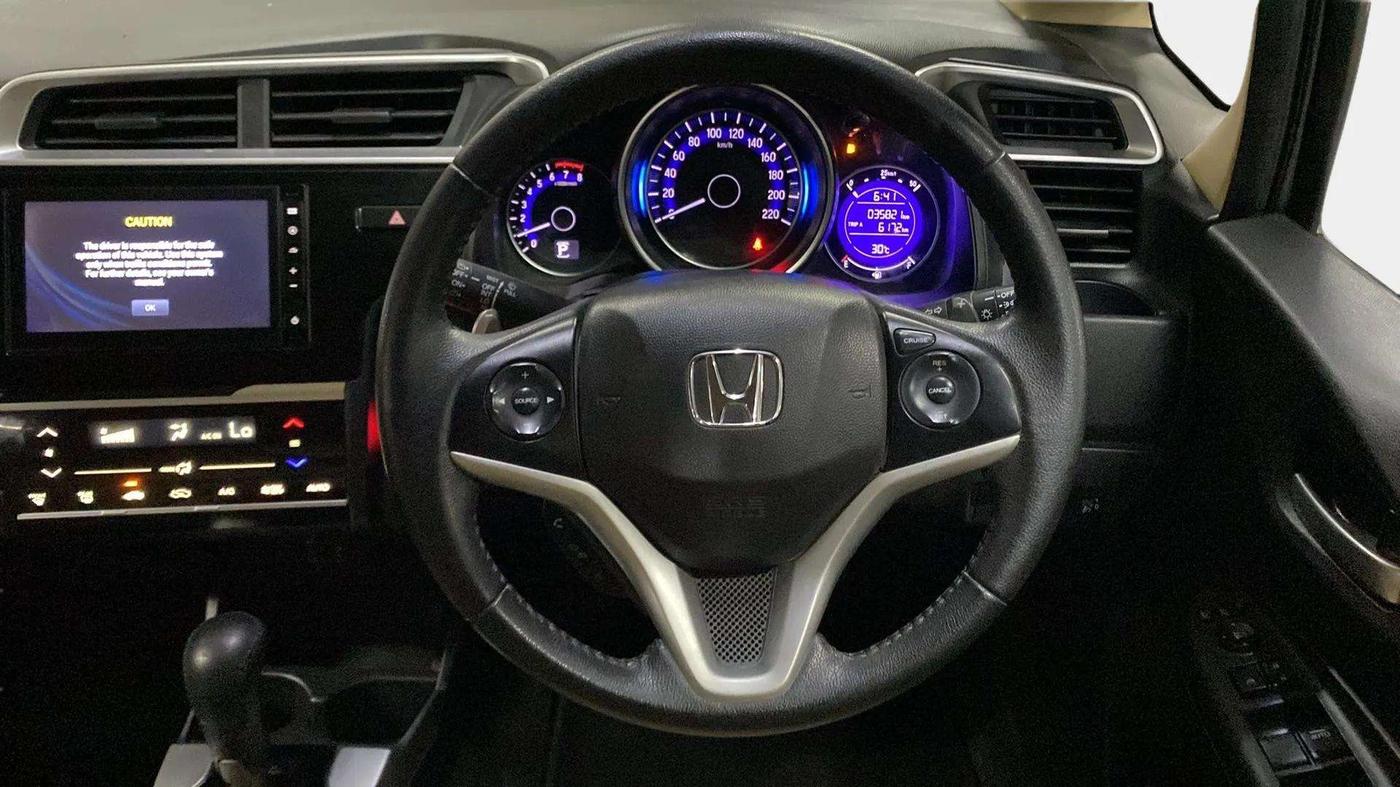 2019 Honda Jazz 1.2L I-VTEC VX CVT, Petrol, Automatic, 36,011 km, Steering Wheel Close Up