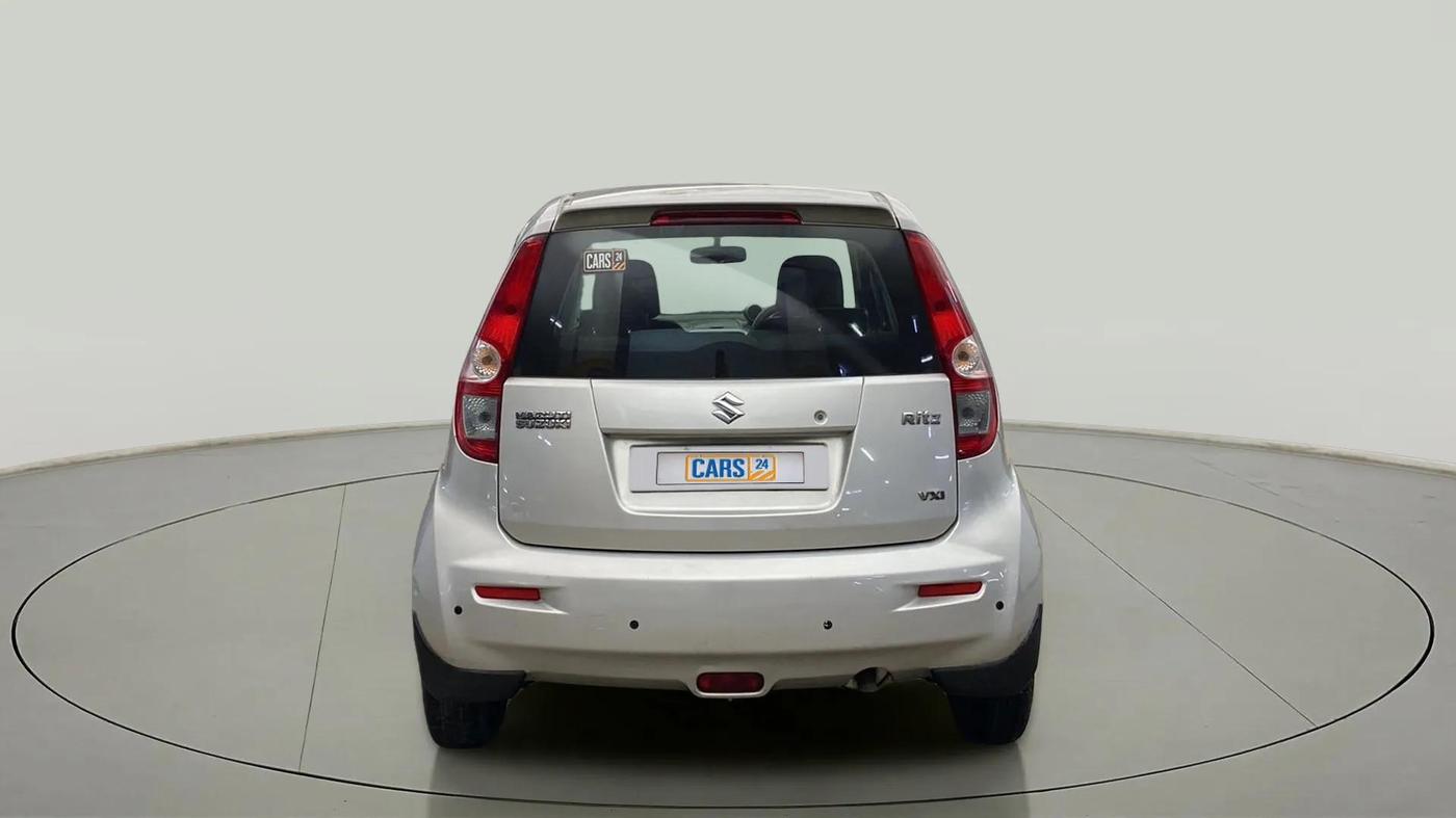 2013 Maruti Ritz VXI, Petrol, Manual, 39,700 km, Back/Rear