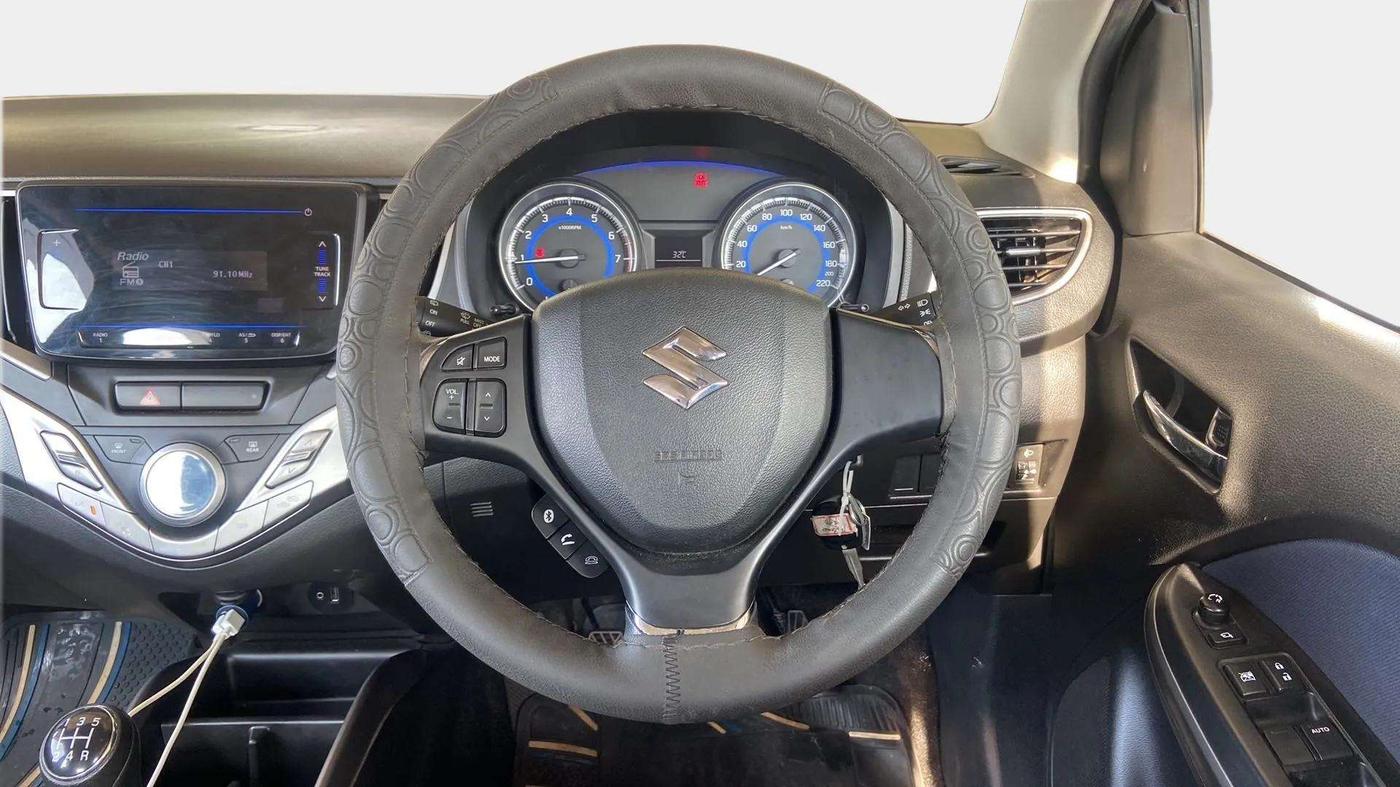 2020 Maruti Baleno DELTA PETROL 1.2, Petrol, Manual, 31,043 km, Steering Wheel Close Up