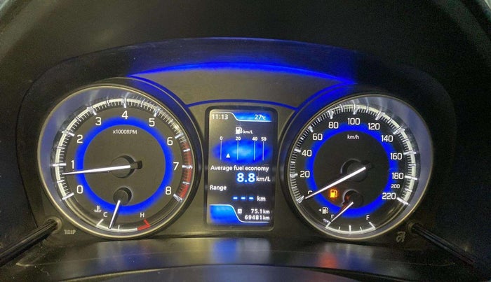 2019 Maruti Baleno ZETA PETROL 1.2, Petrol, Manual, 69,482 km, Odometer Image