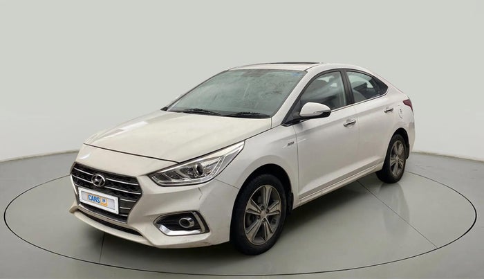 2018 Hyundai Verna 1.6 VTVT SX (O) AT, Petrol, Automatic, 1,14,954 km, Left Front Diagonal