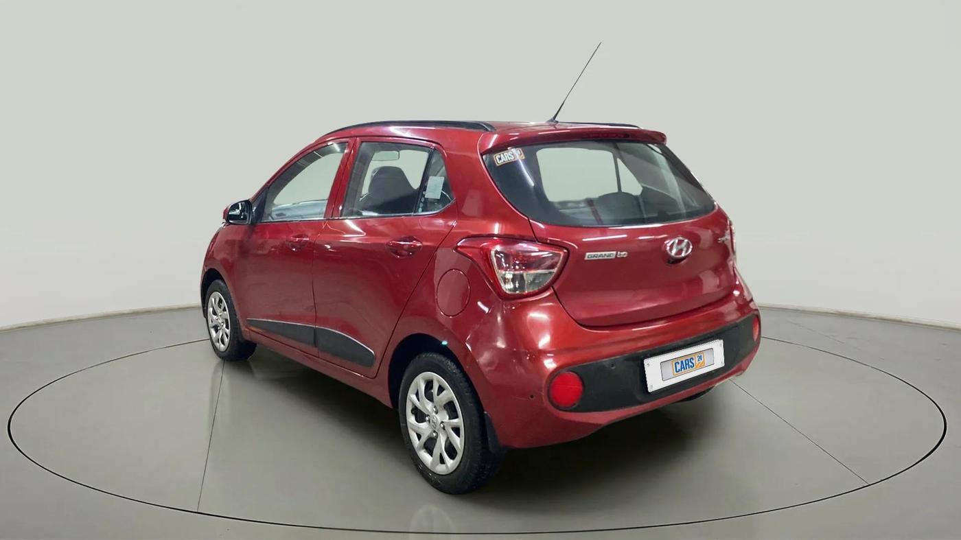 2018 Hyundai Grand i10 SPORTZ 1.2 KAPPA VTVT, Petrol, Manual, 13,458 km, Left Back Diagonal
