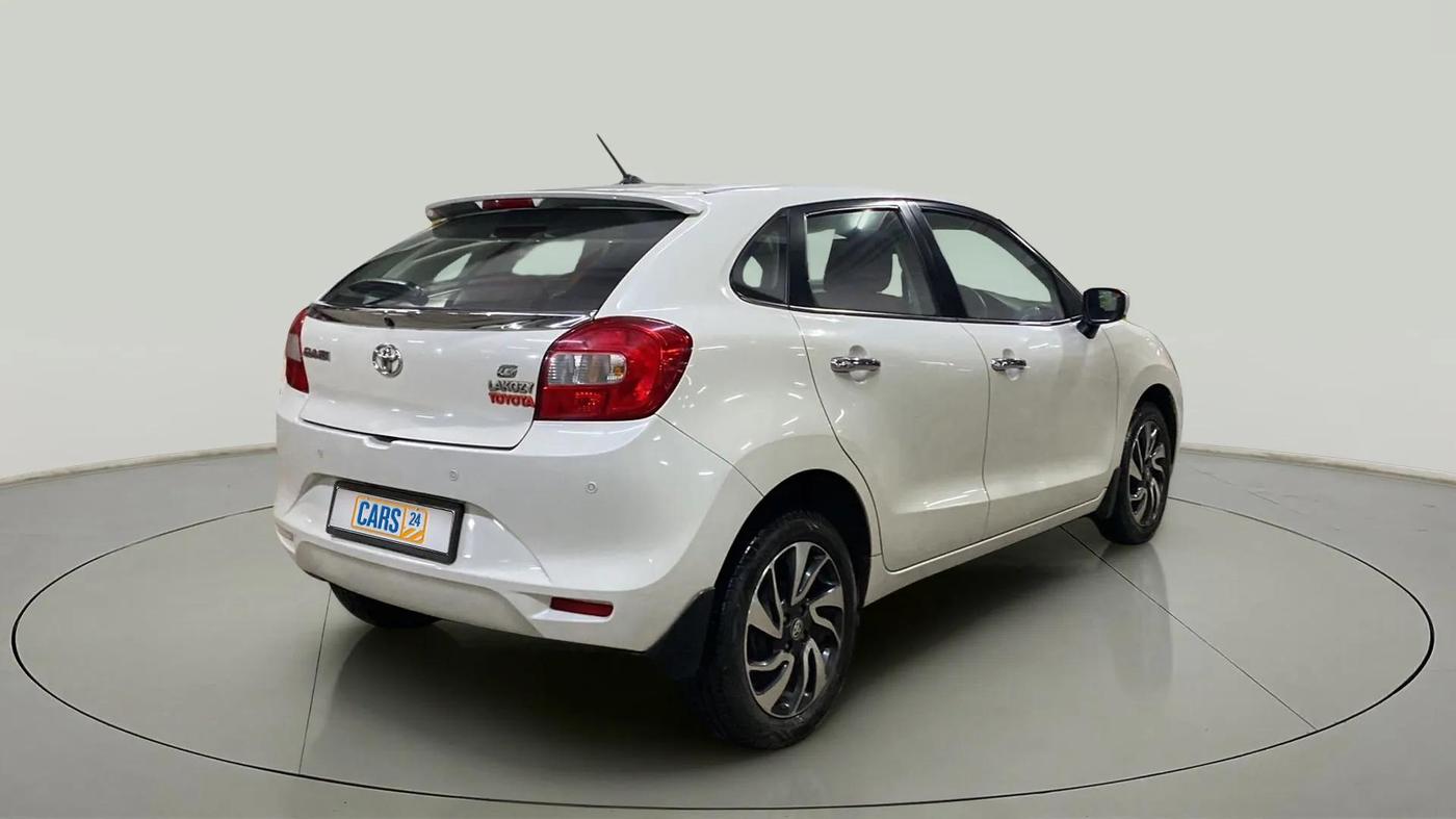 2021 Toyota Glanza G CVT, Petrol, Automatic, 13,203 km, Right Back Diagonal