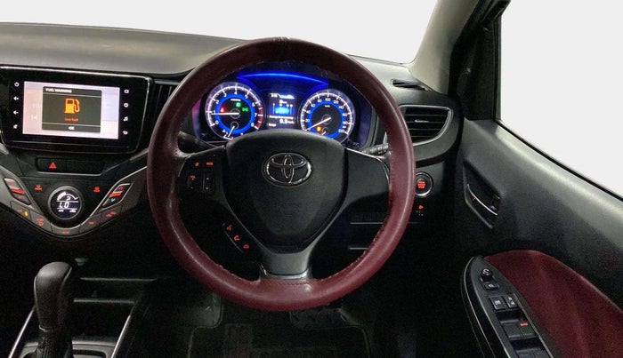 2021 Toyota Glanza G CVT, Petrol, Automatic, 13,203 km, Steering Wheel Close Up