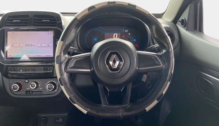 2021 Renault Kwid RXT 1.0 (O), Petrol, Manual, 39,326 km, Steering Wheel Close Up