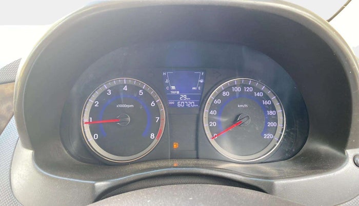 2014 Hyundai Verna FLUIDIC 1.6 VTVT SX, Petrol, Manual, 60,880 km, Odometer Image