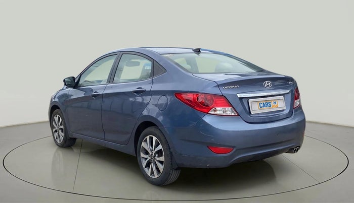 2014 Hyundai Verna FLUIDIC 1.6 VTVT SX, Petrol, Manual, 60,880 km, Left Back Diagonal