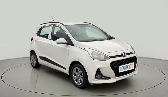 2019 Hyundai Grand i10 SPORTZ 1.2 KAPPA VTVT, Petrol, Manual, 26,056 km, Right Front Diagonal