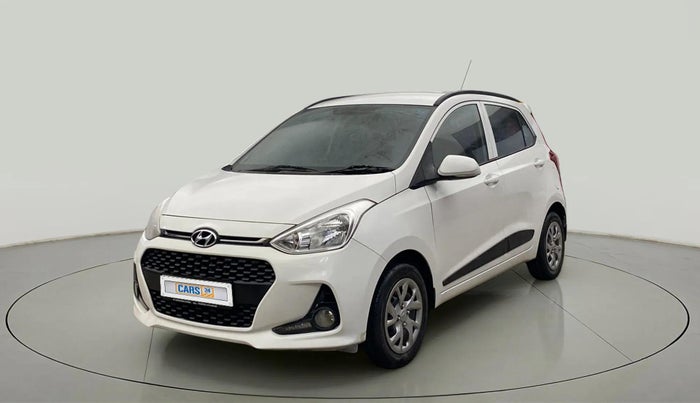 2019 Hyundai Grand i10 SPORTZ 1.2 KAPPA VTVT, Petrol, Manual, 26,056 km, Left Front Diagonal