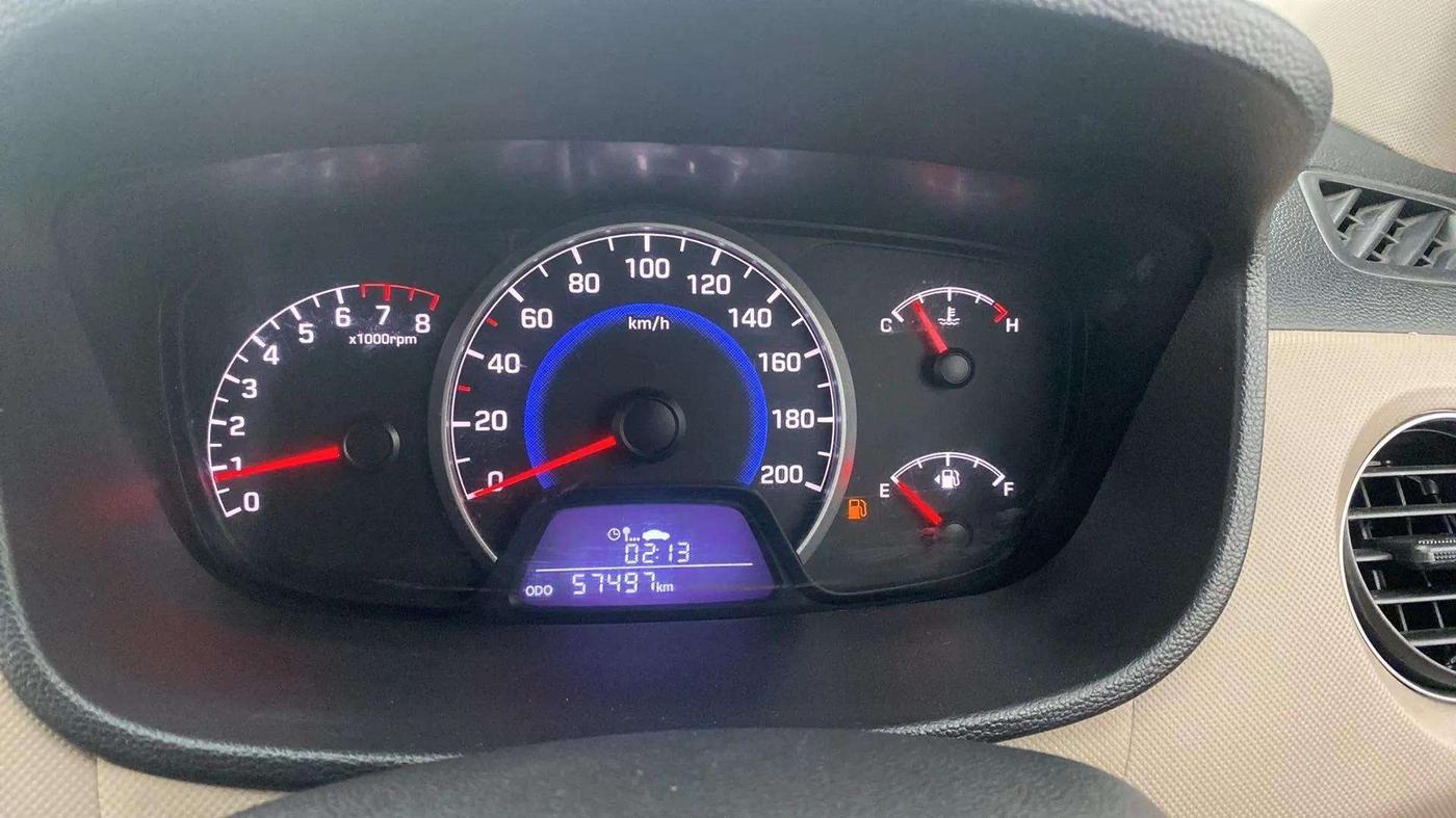 2016 Hyundai Grand i10 SPORTZ 1.2 KAPPA VTVT, Petrol, Manual, 57,502 km, Odometer Image