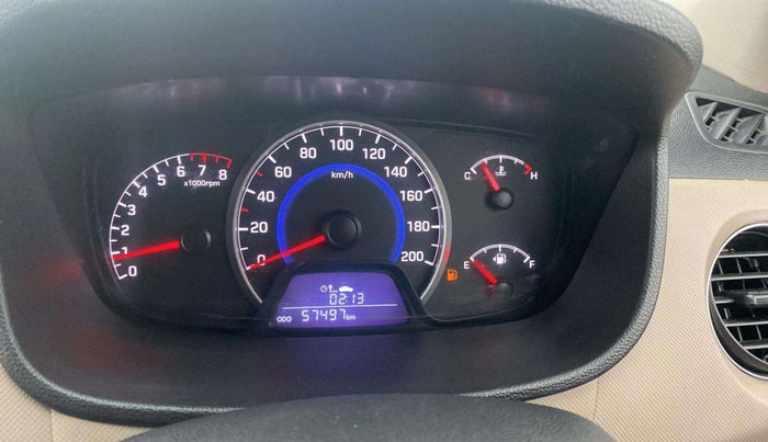 2016 Hyundai Grand i10 SPORTZ 1.2 KAPPA VTVT, Petrol, Manual, 57,502 km, Odometer Image