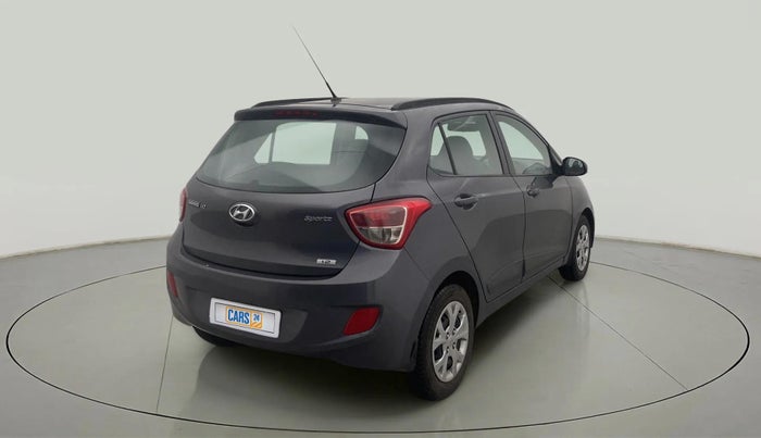 2016 Hyundai Grand i10 SPORTZ 1.2 KAPPA VTVT, Petrol, Manual, 57,502 km, Right Back Diagonal