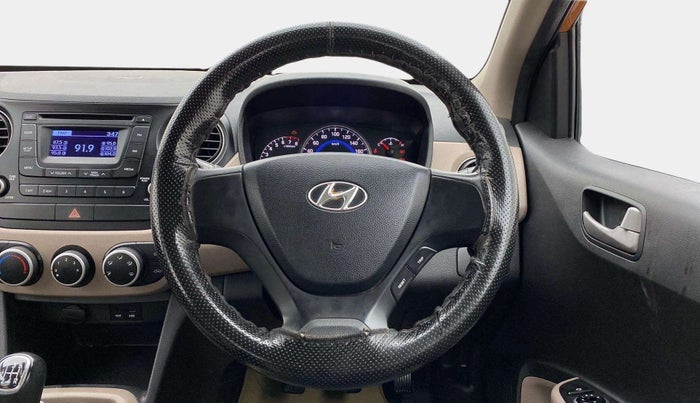 2014 Hyundai Grand i10 SPORTZ 1.2 KAPPA VTVT, Petrol, Manual, 94,787 km, Steering Wheel Close Up